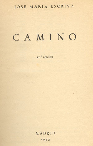 Camino, 1955